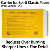 Hi-Res Carrier for Spirit Classic Tattoo Paper |  Sharp Lines | Reduces Background Over Burning